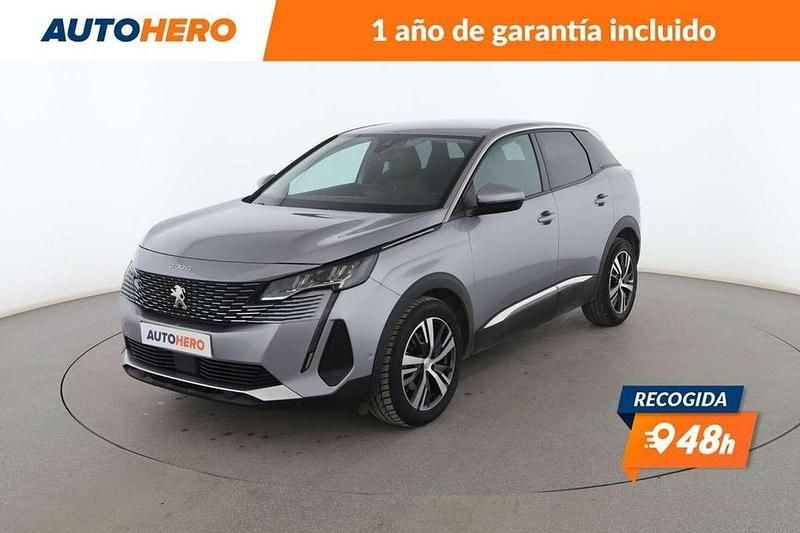 Gris Usado 2021 Peugeot 3008 Allure Monovolumen | 16.190 € (Buen precio) - Imagen 1/3