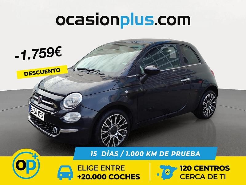 Negro Usado 2023 Fiat 500 Dolcevita Utilitario | 10.550 € (Buen precio) - Imagen 1/4