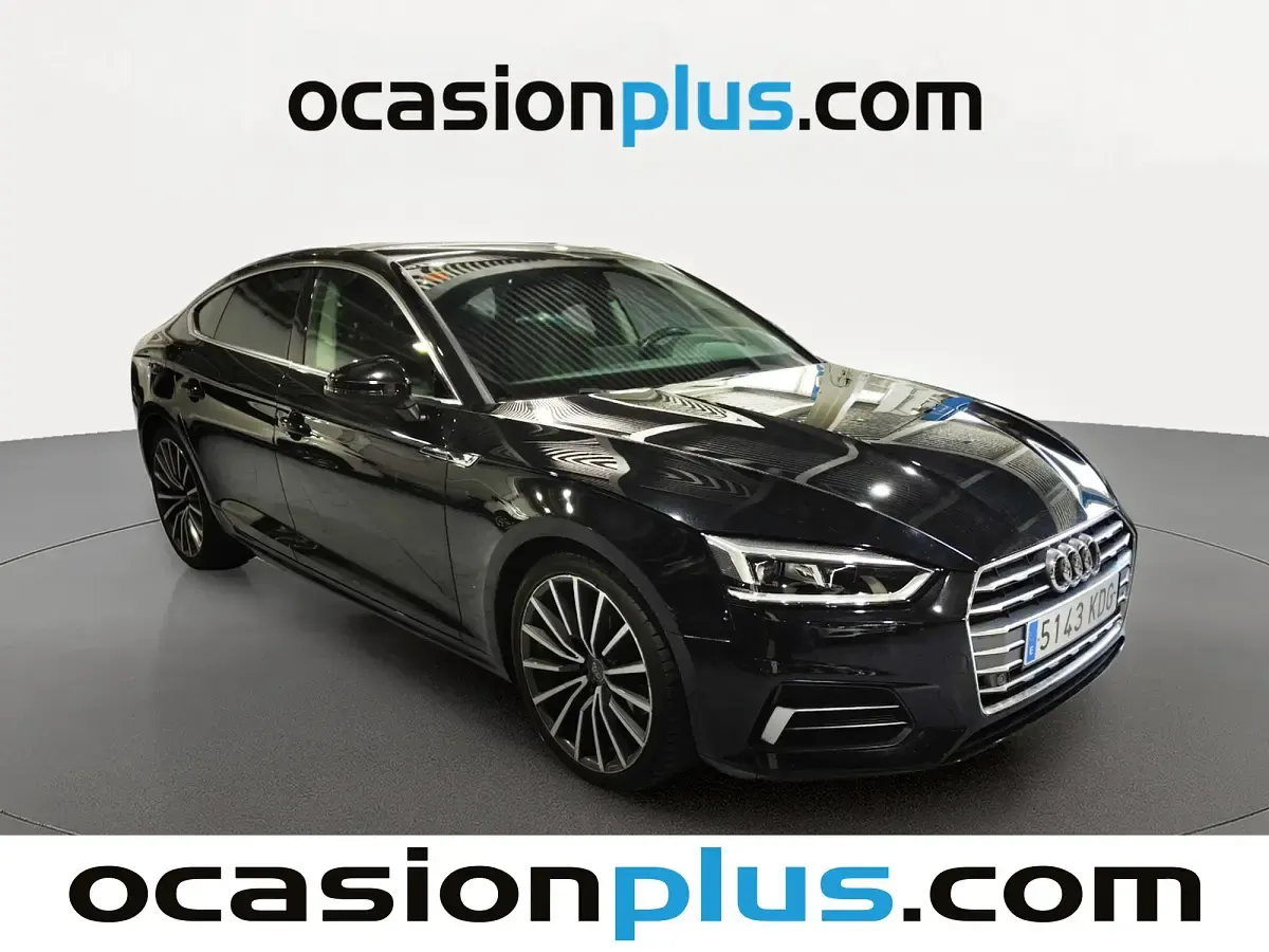 Usado Audi A5 Sportback Sport 150 CV (110 kW) 2017 Negro Utilitario