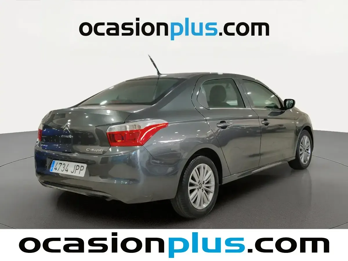 Brugt Citroën C-Elysee I Exclusive 100 HK (73 kW) 2016 Grå Sedan