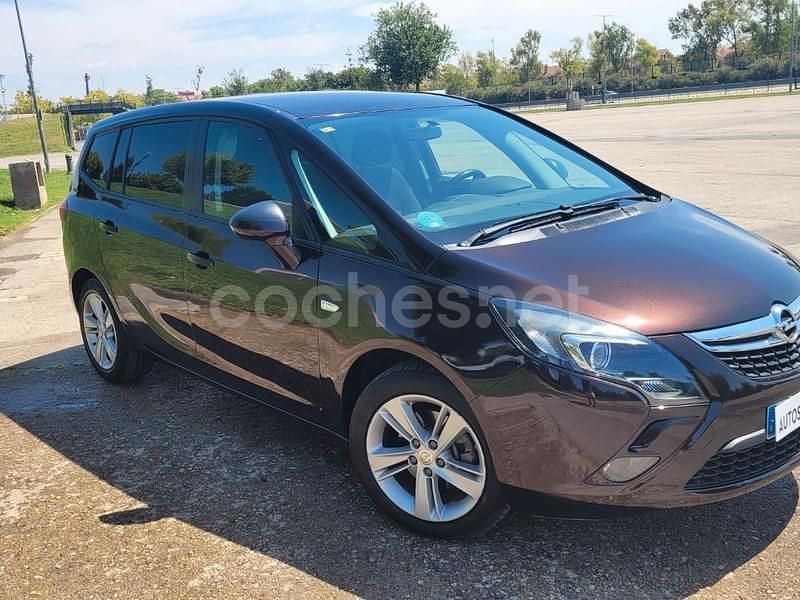 Marrón Usado 2016 Opel Zafira Tourer Expression Monovolumen | 10.390 € (Precio justo) - Imagen 1/4