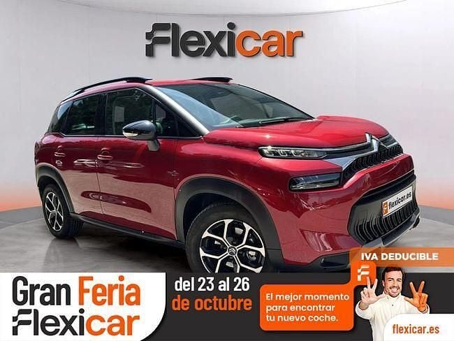 Rojo Usado 2024 Citroën C3 Aircross PureTech SUV | 18.490 € (Precio justo) - Imagen 1/4