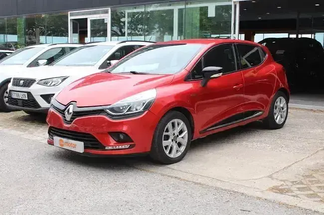 Usado Renault Clio IV LIMITED 75 CV (55 kW) 2019 Rojo Berlina