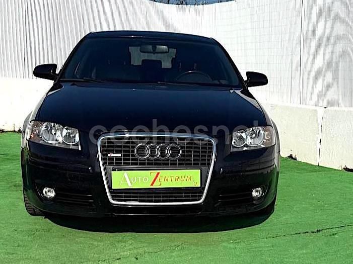 Usado Audi A3 Ambition 140 CV (102 kW) 2008 Negro Utilitario