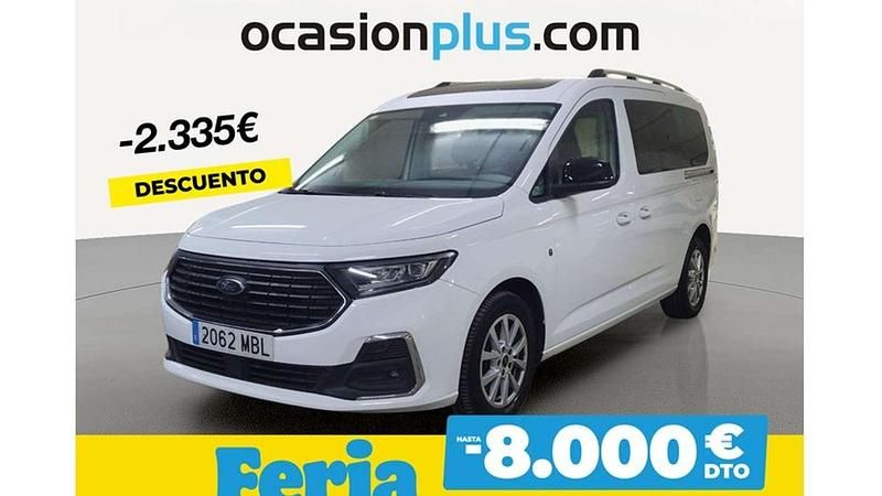 Blanco Usado 2022 Ford Tourneo Connect Titanium Van | 23.355 € (Precio justo) - Imagen 1/4