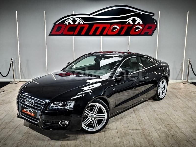 Usado Audi A5 170 CV (125 kW) 2009 Negro Coupe