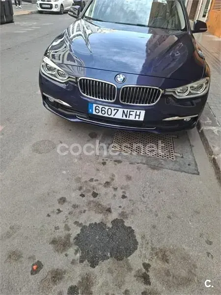 Usado BMW 316 116 CV (85 kW) 2016 Azul Berlina