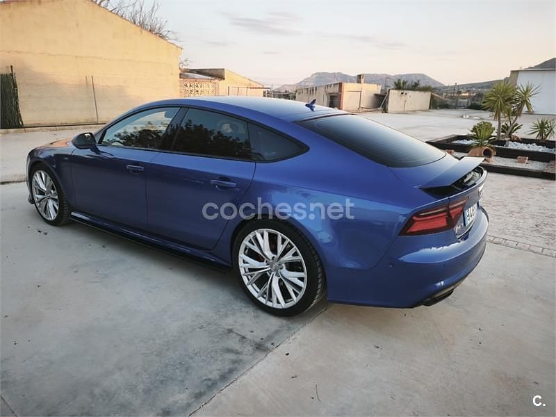 Usado Audi A7 Sportback Competition 326 CV (239 kW) 2016 Azul Utilitario
