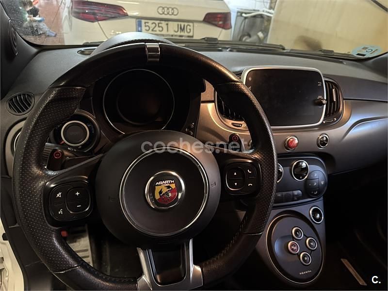 Usado Abarth 595C Turismo 165 CV (121 kW) 2021 Blanco Descapotable