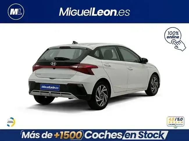 Usado Hyundai i20 100 CV (73 kW) 2024 Blanco Utilitario