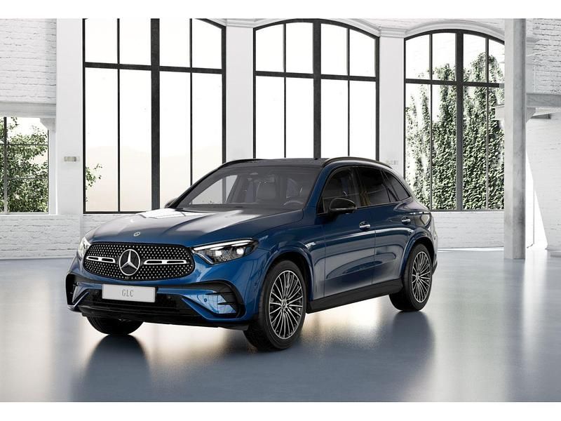 Azul Usado 2023 Mercedes GLC220 SUV | 57.900 € - Imagen 1/4