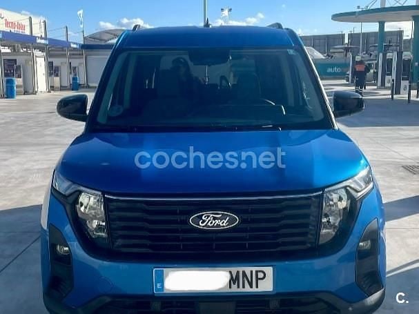 Azul Usado 2024 Ford Tourneo Courier Titanium Monovolumen | 23.200 € (Buen precio) - Imagen 1/4