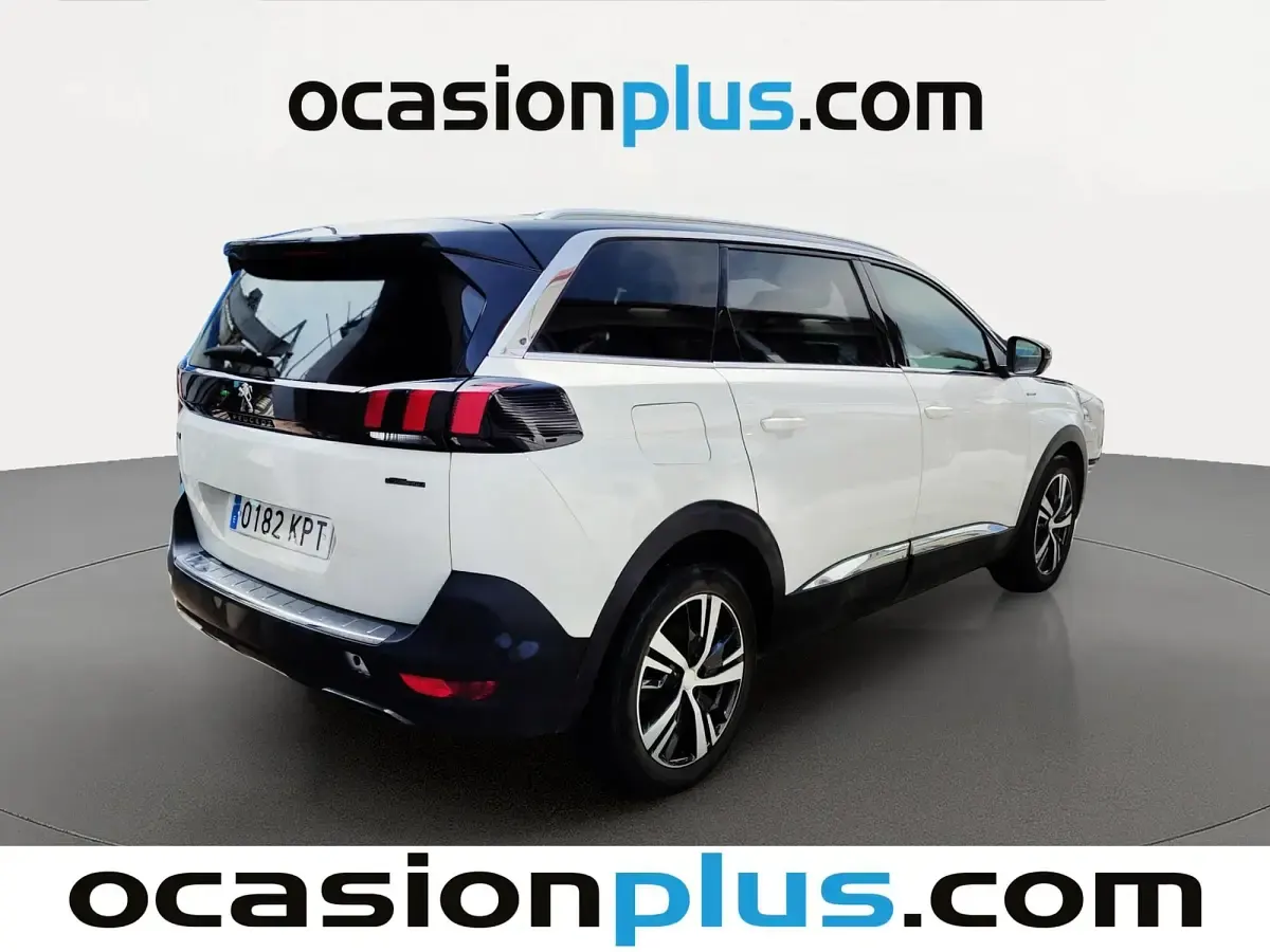 Usado Peugeot 5008 GT-line 131 CV (96 kW) 2018 Blanco SUV