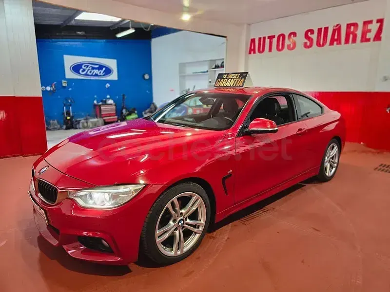 Usado BMW 420 Coupé Comfort Edition 184 CV (135 kW) 2014 Rojo Coupe