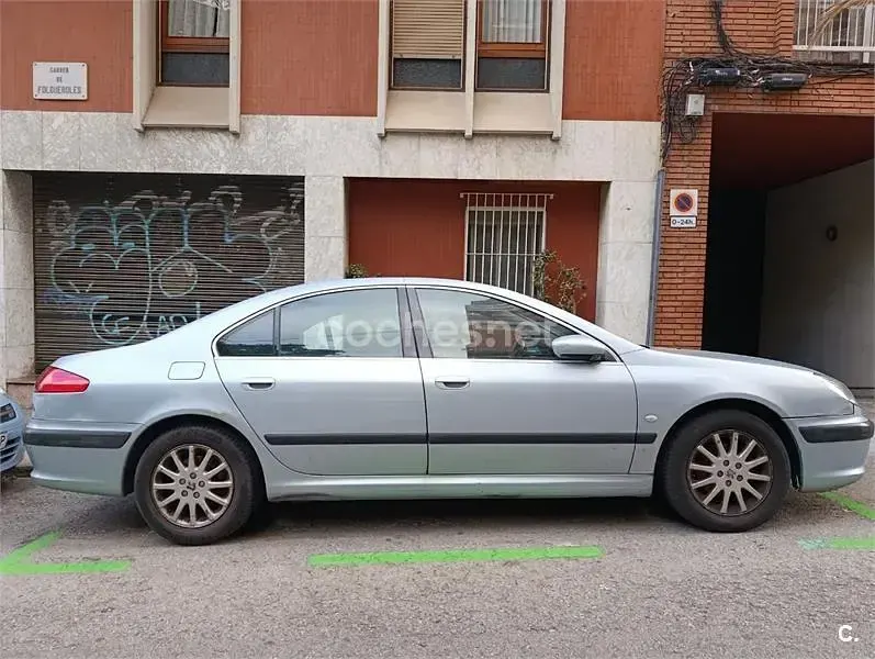 Usado Peugeot 607 160 CV (117 kW) 2003 Azul Berlina