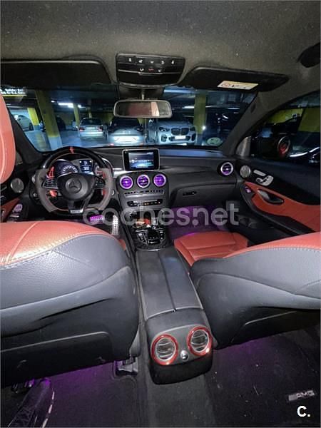 Usado Mercedes GLC220 194 CV (142 kW) 2018 Gris / plata Coupe