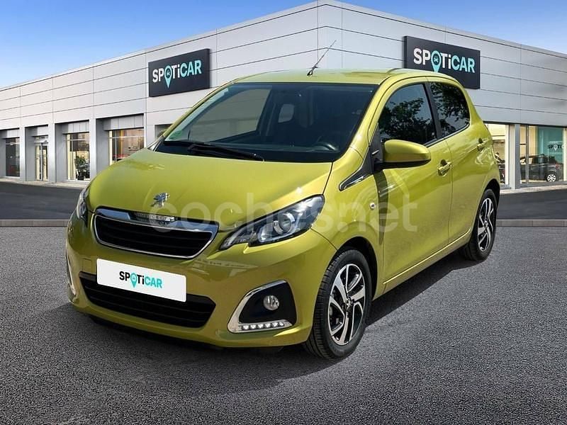 Verde Usado 2019 Peugeot 108 Allure Utilitario | 9995 € (Precio justo) - Imagen 1/4