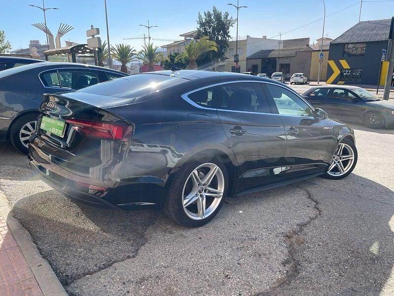 Usado Audi A5 Sportback S-Line 190 CV (139 kW) 2018 Negro Utilitario