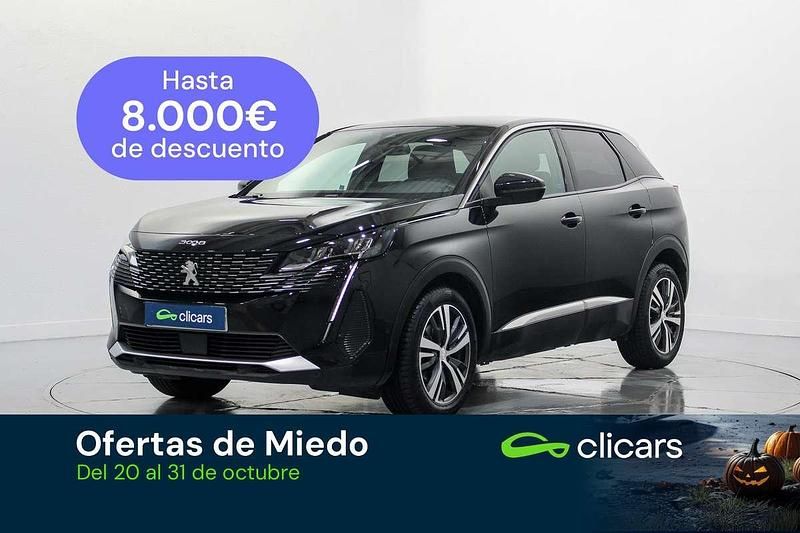 Negro Usado 2023 Peugeot 3008 Allure SUV | 15.490 € (Buen precio) - Imagen 1/4