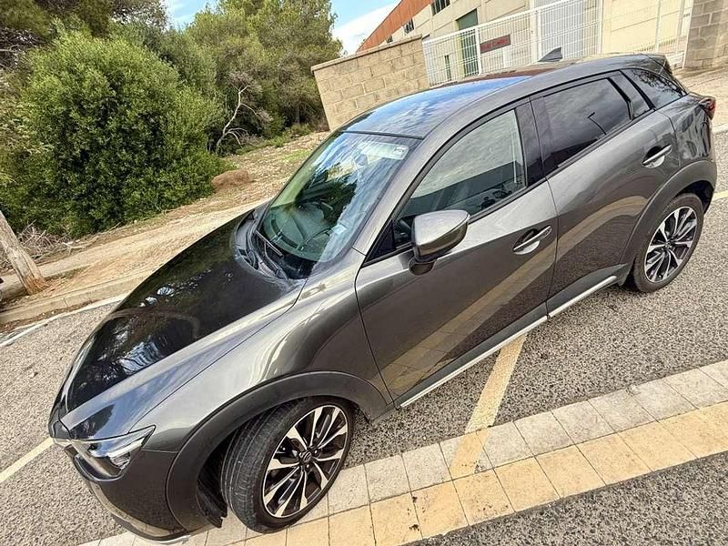 Gris Usado 2019 Mazda CX-3 SUV | 17.499 € (Precio justo) - Imagen 1/4