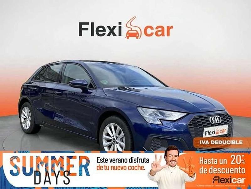Azul Usado 2023 Audi A3 Sportback Advanced Utilitario | 23.990 € (Buen precio) - Imagen 1/4