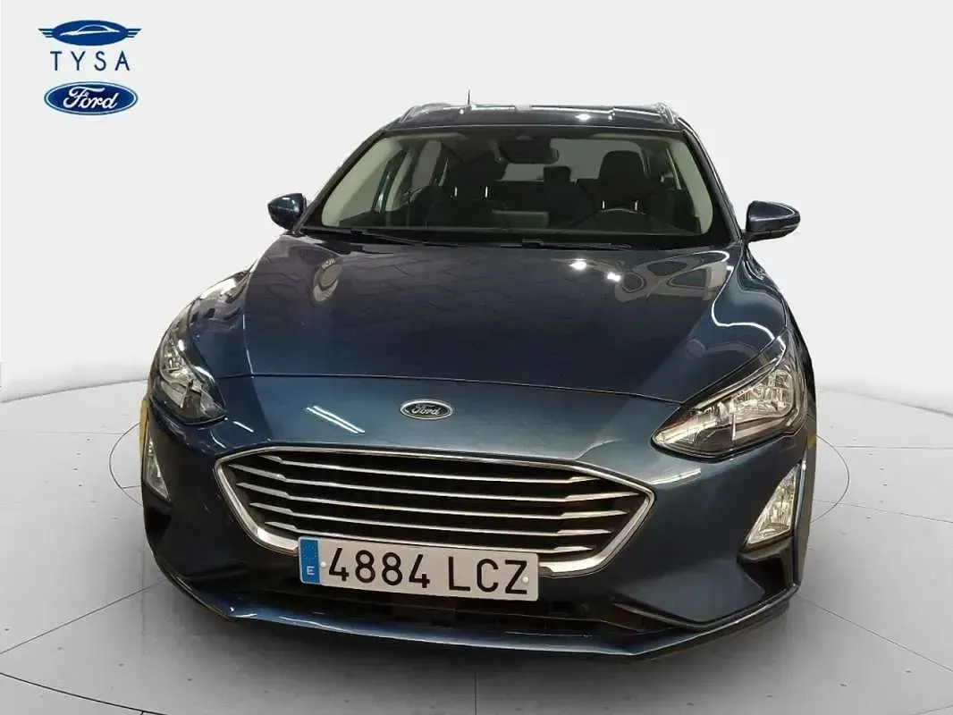Usado Ford Focus Titanium 120 CV (88 kW) 2019 Azul Familiar