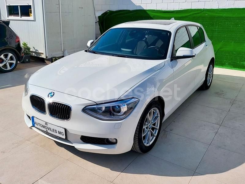Blanco Usado 2014 BMW 116 Efficient Dynamics Utilitario | 9990 € (Precio justo) - Imagen 1/4