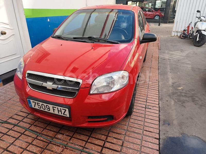 Rojo Usado 2007 Chevrolet Kalos SE Berlina | 2990 € (Caro) - Imagen 1/4