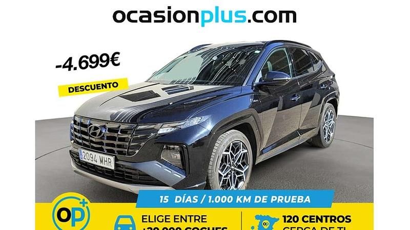 Usado Hyundai Tucson N Line 150 CV (110 kW) 2023 Negro SUV