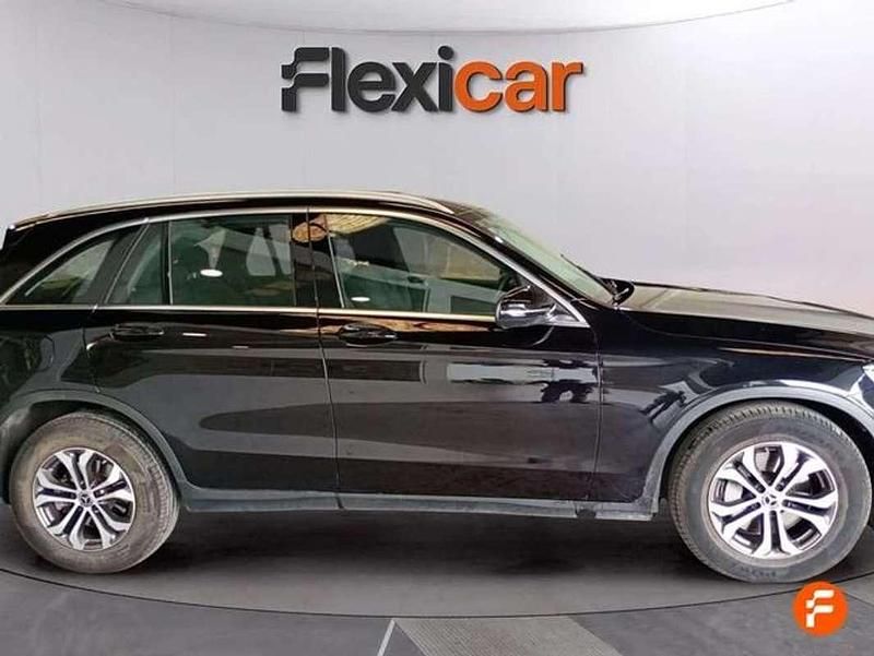 Usado Mercedes GLC220 170 CV (125 kW) 2018 Negro SUV
