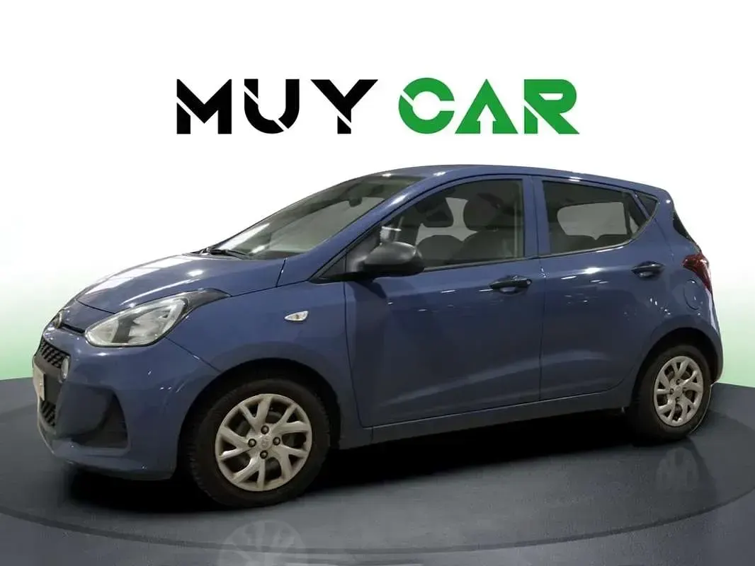 Usado Hyundai i10 67 CV (49 kW) 2018 Azul Utilitario