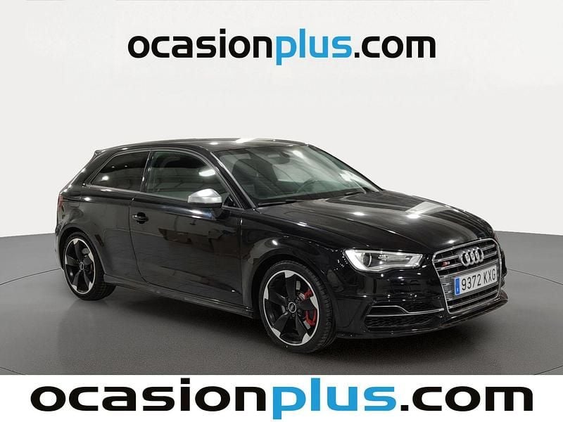 Usado Audi S3 Sportback 300 CV (220 kW) 2015 Negro Utilitario