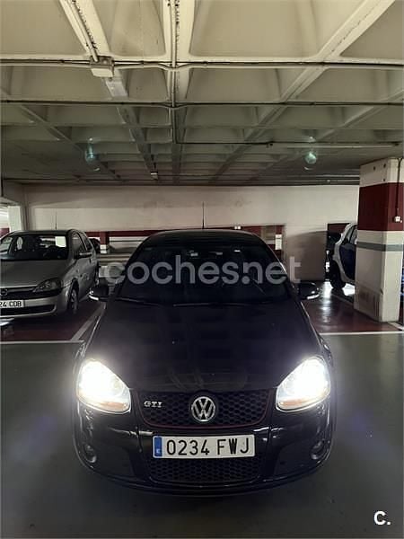 Usado VW Golf V GTI 200 CV (147 kW) 2007 Negro Berlina
