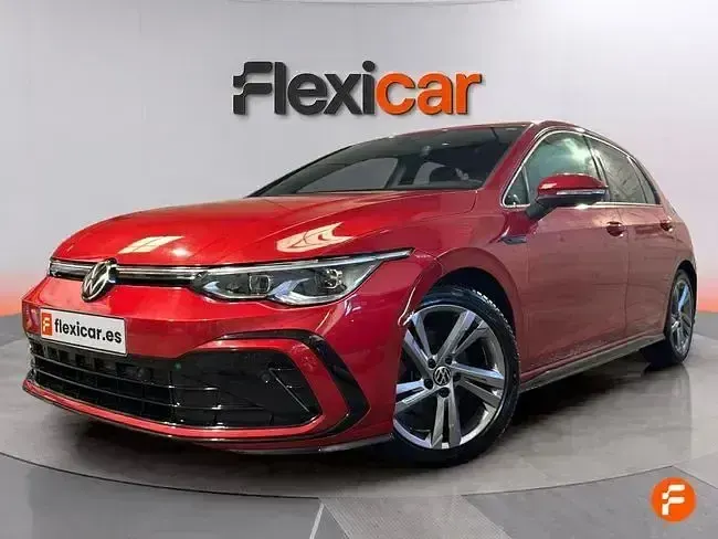Usado VW Golf VII R-line 150 CV (110 kW) 2021 Rojo Utilitario