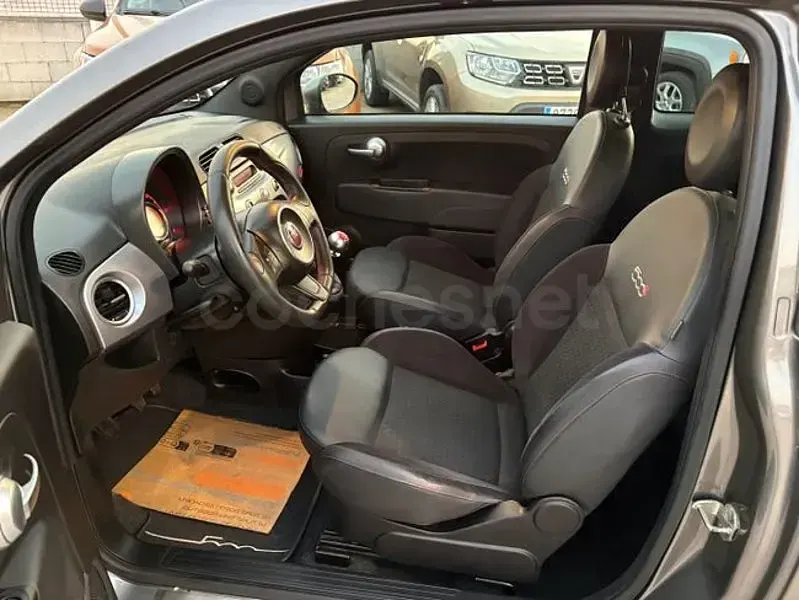 Usado Fiat 500S S 69 CV (50 kW) 2014 Gris / plata Berlina