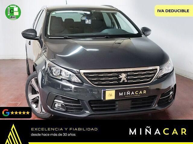 Negro Usado 2019 Peugeot 308 Allure Familiar | 12.490 € (Precio justo) - Imagen 1/4
