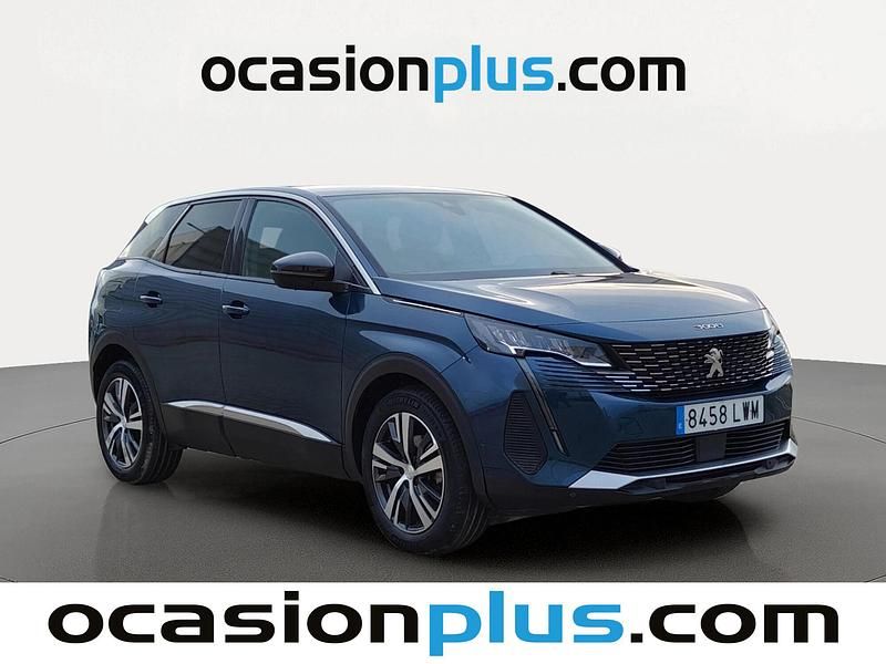 Usado Peugeot 3008 Allure 130 CV (95 kW) 2022 Azul SUV