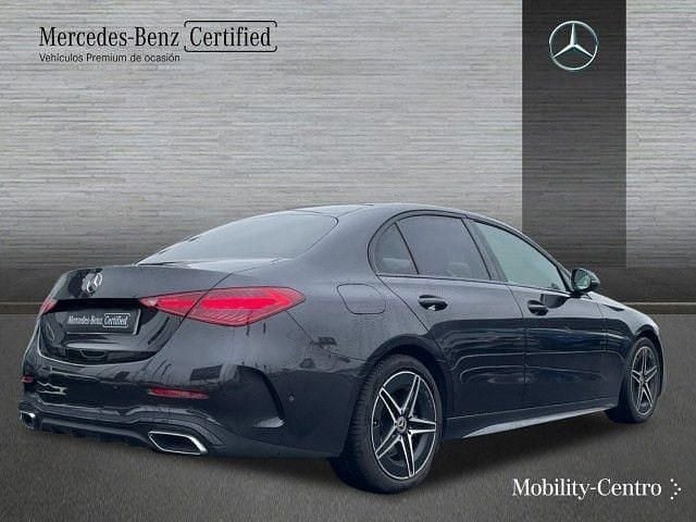 Usado Mercedes C220 AMG line 200 CV (147 kW) 2022 Gris grafito Berlina