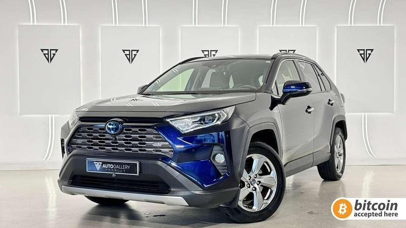 Azul Usado 2019 Toyota RAV4 Hybrid Advance SUV | 26.900 € (Precio justo) - Imagen 1/4