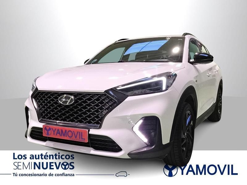 Usado Hyundai Tucson N Line 136 CV (100 kW) 2019 Blanco SUV