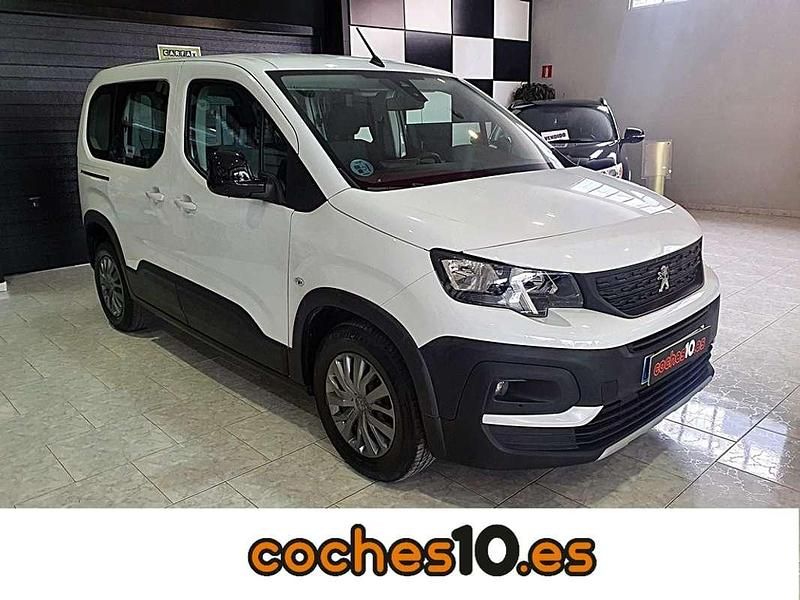 Blanco Usado 2022 Peugeot Rifter Allure Monovolumen | 17.900 € (Buen precio) - Imagen 1/4