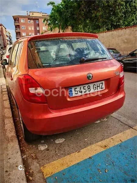Occasion Skoda Fabia 70 ch (51 kW) 2008 Orange Berline