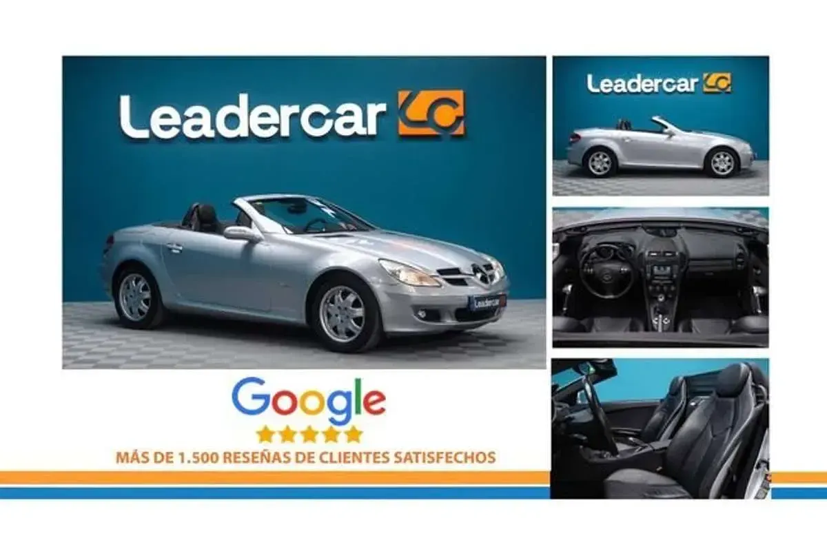 Usado Mercedes SLK200 163 CV (119 kW) 2004 Plateado Descapotable