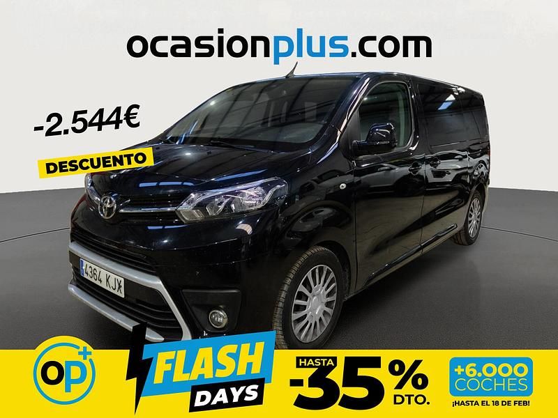 Usado Toyota Proace Verso Active 150 CV (110 kW) 2018 Negro Familiar