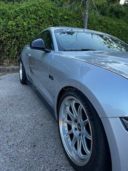 Usado Ford Mustang GT 450 CV (330 kW) 2019 Gris / plata Coupe