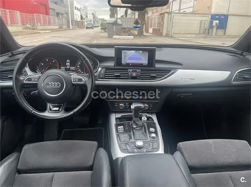 Usado Audi A6 S-Line 204 CV (150 kW) 2014 Negro Berlina