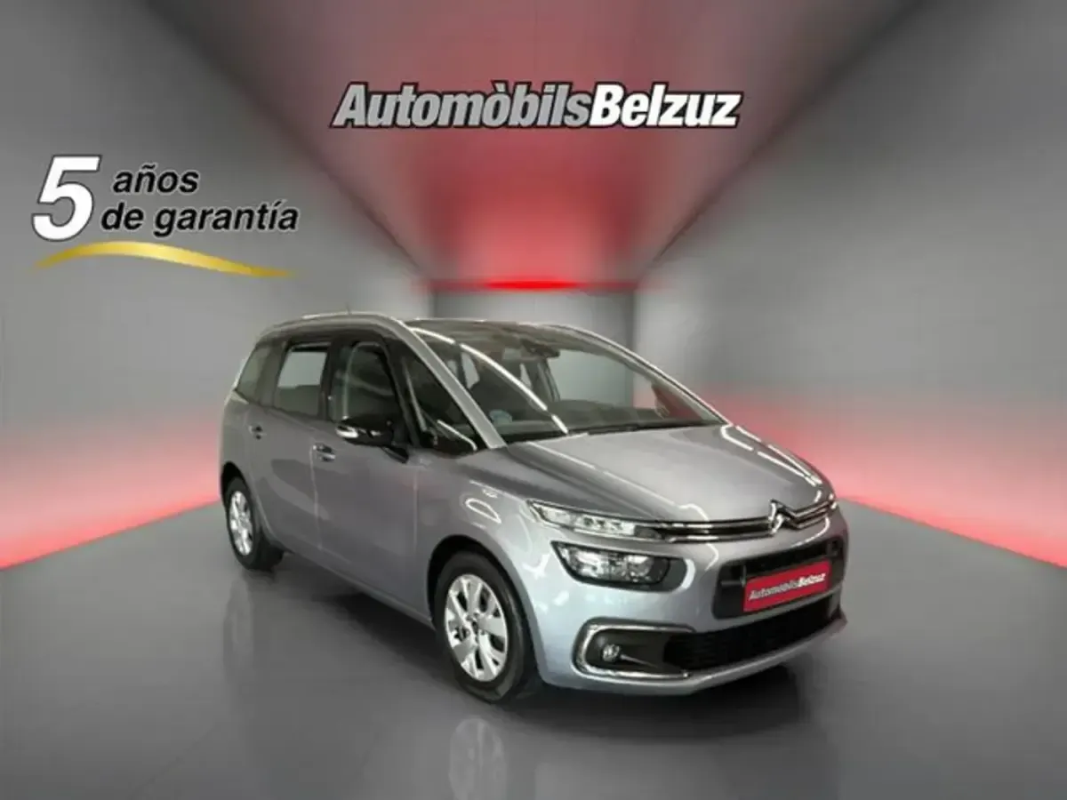 Usado Citroën C4 SpaceTourer Live 131 CV (96 kW) 2021 Gris Monovolumen