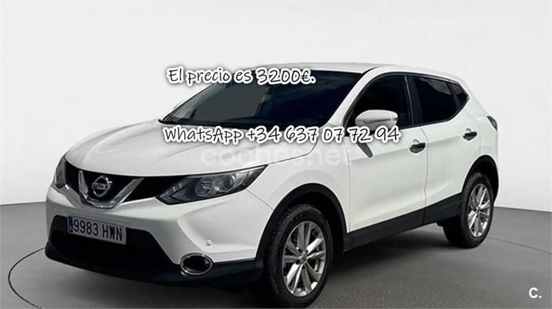 Blanco Usado 2014 Nissan Qashqai Acenta SUV | 9900 € (Super precio) - Imagen 1/4