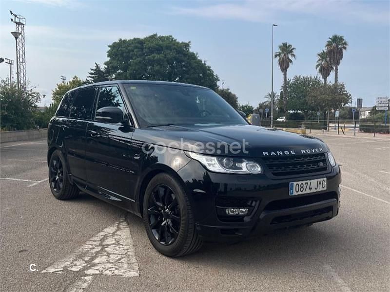 Negro Usado 2017 Land Rover Range Rover Sport HSE SUV | 31.900 € (Precio justo) - Imagen 1/4