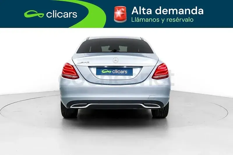 Usado Mercedes C220 200 CV (147 kW) 2017 Gris / plata Berlina